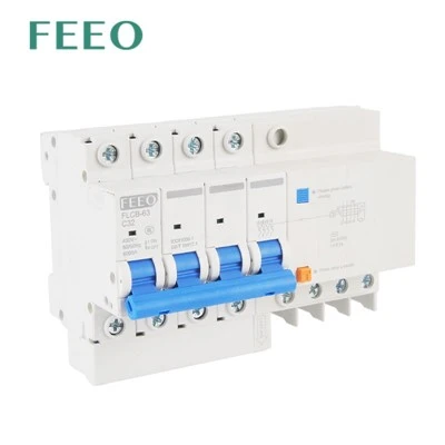 4P FLCB-63 RCCB RCD TIP C 10KA 63A